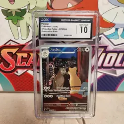 CGC 10 Persian 078/064 Illustration Rare - Shrouded Fable - Pokemon TCG - Image 1