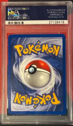 2000 Pokemon 1st Edition Team Rocket 1/82 Dark Alakazam Holo PSA 9 - Image 2