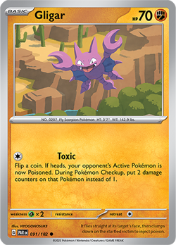Gligar 91 | Near Mint | SV04: Paradox Rift Pokemon TCG - Image 1