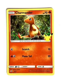 Charmander 009/025 Promo McDonald's 25th Anniversary Promos Pokemon Near Mint - Image 1