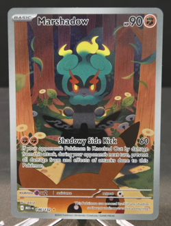 2025 Pokemon Mega Evolution IR Marshadow Illustration Rare #146 - Image 2