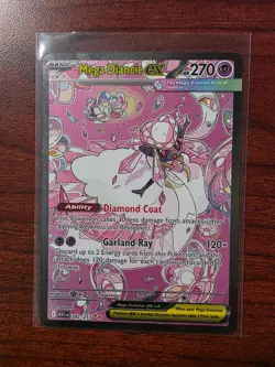 Ascended Heroes MEGA DIANCIE EX SIR 282/217 English Mint Pokemon - Image 1