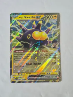 Hop's Pincurchin ex 068/217 Double Rare ME: Ascended Heroes Pokemon Holo NM - Image 1