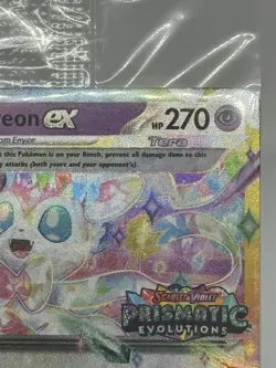 Pokemon Sylveon EX 041/131 Prismatic Evolutions Stamp Promo Sealed - Image 4