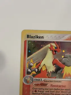 Pokemon Blaziken 3/109 EX Ruby & Sapphire Holo Rare 2003 - NM - Image 5