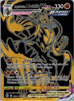 Pokemon TCG Rapid Strike Urshifu VMAX TG30 Brilliant Stars Holo NM - Image 1