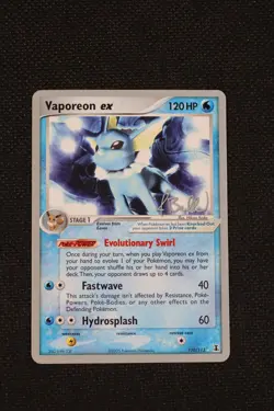 Vaporeon EX #110 Pokemon World Championships 2006 - HP pokemon TCG - Image 2