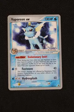Vaporeon EX #110 Pokemon World Championships 2006 - HP pokemon TCG - Image 3