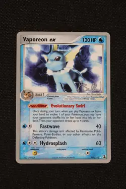Vaporeon EX #110 Pokemon World Championships 2006 - HP pokemon TCG - Image 5