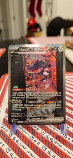 Genesect ex 169/086 Special Illustration Rare - Pokemon Black Bolt - NM - Image 1