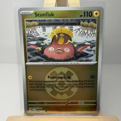 Stunfisk 62/217 Ascended Heros Quick Ball Holo Pokemon TCG - Image 1