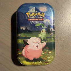 Pokemon TCG Mega Evolution-Ascended Heroes, Mini Tin: 2 Booster Packs (Clefairy) - Image 1