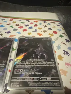 Mewtwo AR 183/165 Scarlet & Violet 151 Japanese Pokemon 2023 And English Promo - Image 2