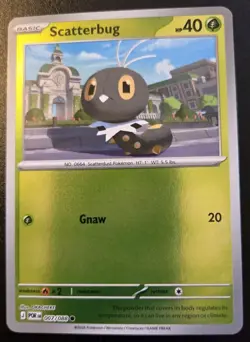 Scatterbug 007/088 Reverse Holo Common Mega Evolution: Perfect Order Pokemon TCG - Image 1