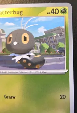 Scatterbug 007/088 Reverse Holo Common Mega Evolution: Perfect Order Pokemon TCG - Image 3