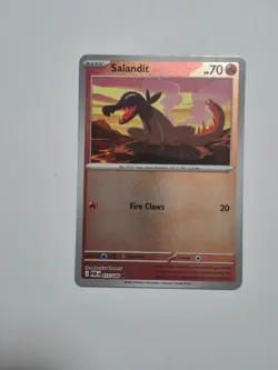 Salandit 015/088 Common Perfect Order Pokemon Reverse Holo Near Mint - Image 1