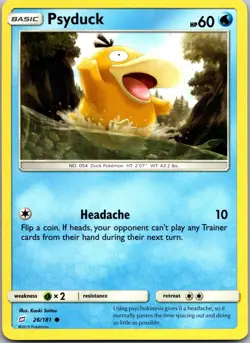 Psyduck 26/181 Common Team Up Pokemon Near Mint - Image 1