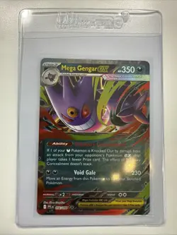 Mega Gengar EX 056/094 Pokemon Me02: Phantasmal Flames Holo RAW Near Mint - Image 1