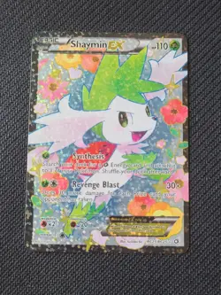 Pokemon Shaymin EX RC21/RC25 Legendary Treasures Ultra Rare Holo Full Art 110 HP - Image 1