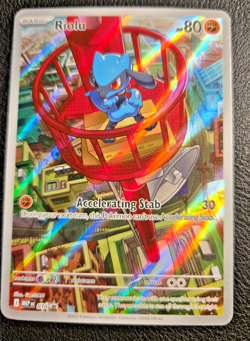 Pokemon TCG Riolu MEP EN 010 Black Star Promo Mega Evolution ETB - Image 1