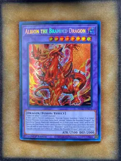 Yugioh Albion the Branded Dragon MP22-EN076 Secret Rare 1st Ed NM - Image 1