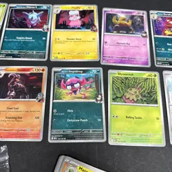 Pokemon Destined Rivals Bulk Lot, Commons And Uncommons Only, 41 Cards Total - Image 3