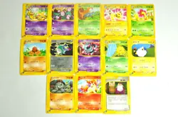 Pokemon card LOT 12 E series 1st Edition Japanese Kadabra Diglett Ampharos etc.. - Image 1