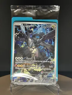 Pokemon Center N's Zekrom 031 Black Star Promo Card I PC STAMPED I Sealed - Image 1