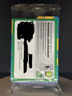 Pokemon Center N's Zekrom 031 Black Star Promo Card I PC STAMPED I Sealed - Image 2