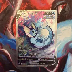 Vaporeon V SWSH181 SWSH: Sword & Shield Black Star Promo Holo Pokemon TCG Card - Image 1
