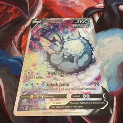 Vaporeon V SWSH181 SWSH: Sword & Shield Black Star Promo Holo Pokemon TCG Card - Image 3