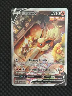 Flareon v SWSH179 Sword & Shield Promo Holo Card - Image 1