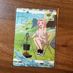 Sakura Haruno NRSA01-PU-002L4 English Naruto Kayou Card Heavens Scroll - NM - Image 1