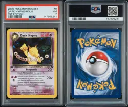 Pokemon Dark Hypno 1st Edition Holo Rare Card PSA 7 NM Team Rocket 9/82 - Image 2