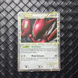 Scizor Prime 84/90 [DMG] Undaunted Holo Rare Pokemon Card - Image 1