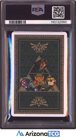 The Legend Of Zelda 2011 Zelda Queen Of Diamonds Zelda Playing Cards PSA 10 - Image 2