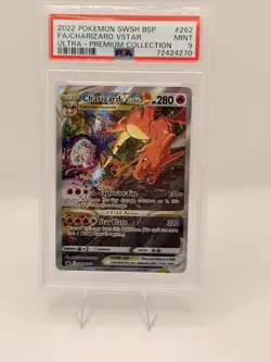 PSA 9 MINT Charizard VSTAR SWSH262 SWSH: Sword & Shield Promo Cards Holo - Image 1