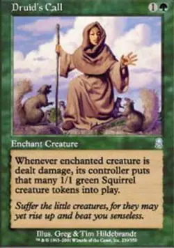 Druid's Call LP, English MTG Odyssey - Image 1