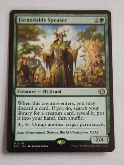 FORMIDABLE SPEAKER - Lorwyn Eclipsed - MTG Rare #176 - Magic: The Gathering - Image 1