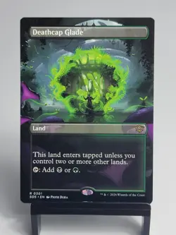 Magic The Gathering - Secrets of Strixhaven - Deathcap Glade - Borderless - Image 1