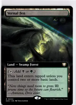 Vernal Fen (Extended Art) R Commander: Edge of Eternities 44 NM Non-Foil - Image 1