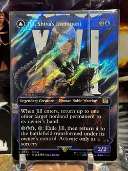 MTG | Jill, Shiva's Dominant (0523) (⚡Surge Foil⚡) [FINAL FANTASY] - Image 1