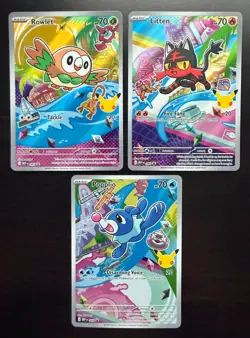 First Partner Illustration Collection Series 1 - GEN 7 Set - Pokemon TCG - Image 1