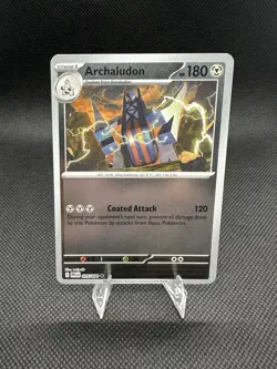 Pokemon | Archaludon 075/094 | Phantasmal Flames | Reverse Holo | NM - Image 1
