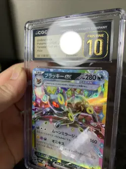 2024 Pokemon Terastal Festival Umbreon ex 093/187 RR Double Rare CGC 10 PRISTINE - Image 4