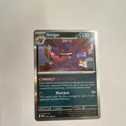 Pokemon Gengar Reverse Holo Rare 094/165 Scarlet & Violet 151 130 HP English - Image 1