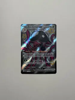 Pokemon TCG Toedscruel EX 213/091 Shiny Ultra Rare Sv: Paldean Fates - Image 1