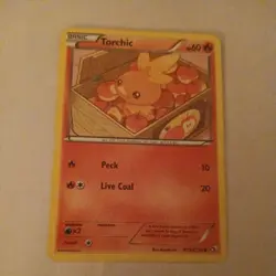 Pokemon Torchic RC5/RC25 LTR Legendary Treasures LP - Image 1