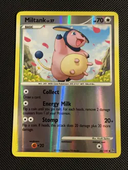 2008 Miltank 44/100 Pokemon Stormfront Reverse Holo Near Mint - Image 1