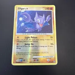Gligar - 94/146 - Pokemon TCG REVERSE HOLO Legends Awakened (2008) - HP - Image 1